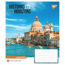 Зошит 36 аркушів клітинка Historic Horizons
