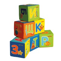 Малятко.Набір кубиків Азбука VT1401-01 (рус.)