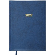 Щоденник датований А5 2026 BASE синій