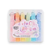 Набір акварельних маркерів 6 кольорів