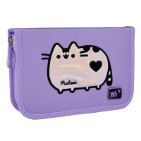 Пенал твердий одинарний з двома клапанами YES Pusheen Shiny