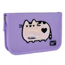 Пенал твердий одинарний з двома клапанами YES Pusheen Shiny