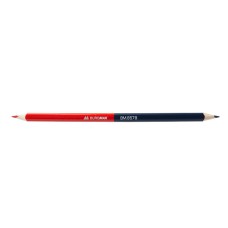 Олівець двоколірний Buromax червоно-синій