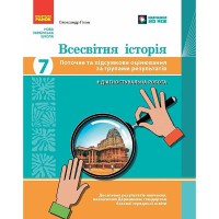НУШ 7 кл. Всесвітня історія. Поточне та підсумкове оцінювання за групами результатів + діагностуваль