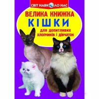 Большая книга для любознательных мальчиков и девочек Кошки