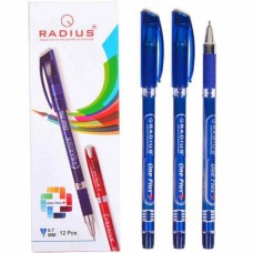 Ручка кулькова Radius One Plus синя