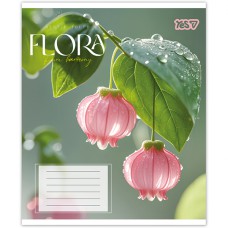Зошит 48 аркушів лінія Flora