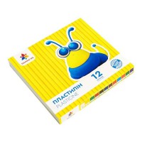 Пластилин Гамма Увлечения 12 цветов 240 гр