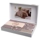 Комплект постільної білизни Soho євро 200*230 см Eris Bronze