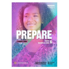 НУШ 6 клас Англійська мова Підручник Prepare for Ukraine тверда обкладинка