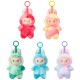 Игрушка фигурка-брелок Labubu радужные без упаковки.