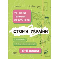 Довідник учня. Історія України Усі дати, терміни, персоналії 6-11класи