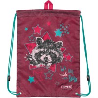 Сумка для обуви Kite 43*31см Education Fluffy racoon