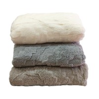 Покривало велюрове 200*230см мікс кольорів