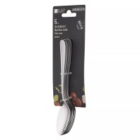 Набір чайних ложок Ardesto 6шт нержавіюча сталь