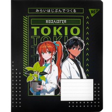 Зошит 48 аркушів клітинка/лінія ПРЕДМЕТКА Anime