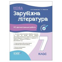 Оцінювання Усі діагностувальні роботи Зарубіжна література 7 клас