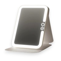 Дзеркало з LED підсвіткою маленьке колір білий