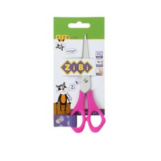 Ножницы детские ZiBi для левши, 14,2 см розовые