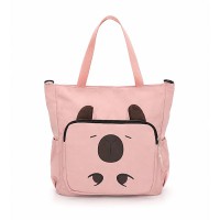 Сумка-шопер 31*34см Capybara рожевий