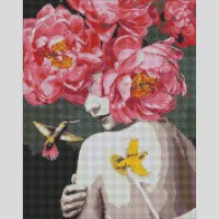 Алмазная мозайка 40*50см Фантазия ©Ira Volkova