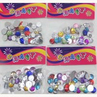 Набор для творчества Стразы цветные