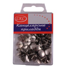 Кнопки металеві LKC 100 шт