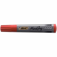 Маркер перманентный BIC красный 1,7 мм