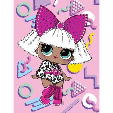 Алмазна мозаїка 15*20см L.O.L. Surprise! DIVA