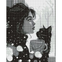 Алмазна мозаїка 40*50см Ранкова тиша