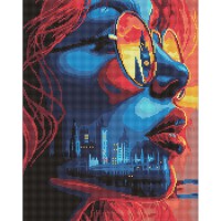 Алмазна мозаїка 40*50см Захід сонця в Лондоні