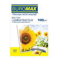 Плівка для ламінування А4 100мкм 100 шт. в упаковці