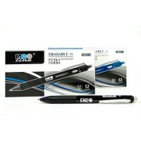 Ручка гелева пише-стирає чорна 3288