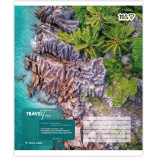 Зошит 96 аркушів клітинка Travel line