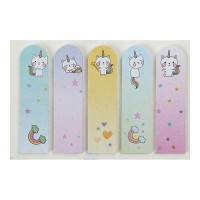 Стікер-закладка паперова 44*12см Catycorn