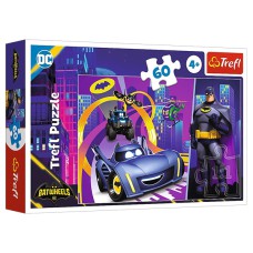 Пазли Trefl 60 елементів Бетмен і його машини