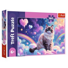 Пазли Trefl 160 елементів Домашній кіт