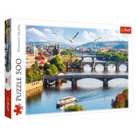Пазли Trefl 500 елементів Прага, Чехія