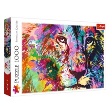 Пазли Trefl 1000 елементів Барвистий лев