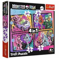 Пазли Trefl 4 в 1 Напружений день