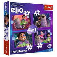 Пазли Trefl 4 в 1 Позаземні місії