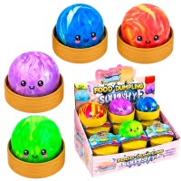 Zabawka antystresowa Dumpling Squish Pelmen 9cm marmur Mix kolorów