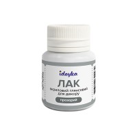Лак глянсовий акриловий Ideyka 20 мл.