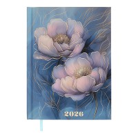Щоденник датований А5 2026 NOVEL блакитний