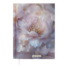 Дневник датированный А5 2026 NOVEL пудровый