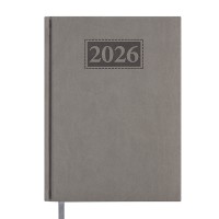 Щоденник датований А5 2026 GENTLE сірий