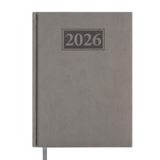 Дневник датированный А5 2026 GENTLE серый