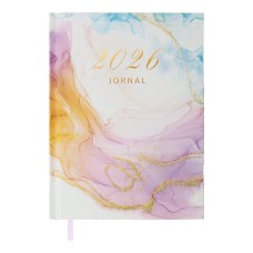 Дневник датированный А5 2026 MIST розовый