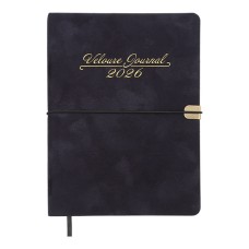 Дневник датированный А5 2026 VELOUR черный