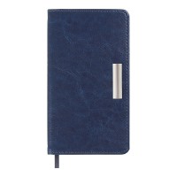 Еженедельник датированный карманный 2026 SALERNO синий